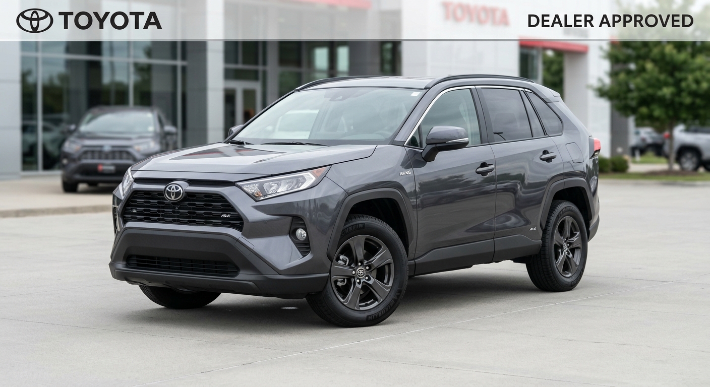 2021 Toyota RAV4 XLE — LotWise Auto dealership listing photo